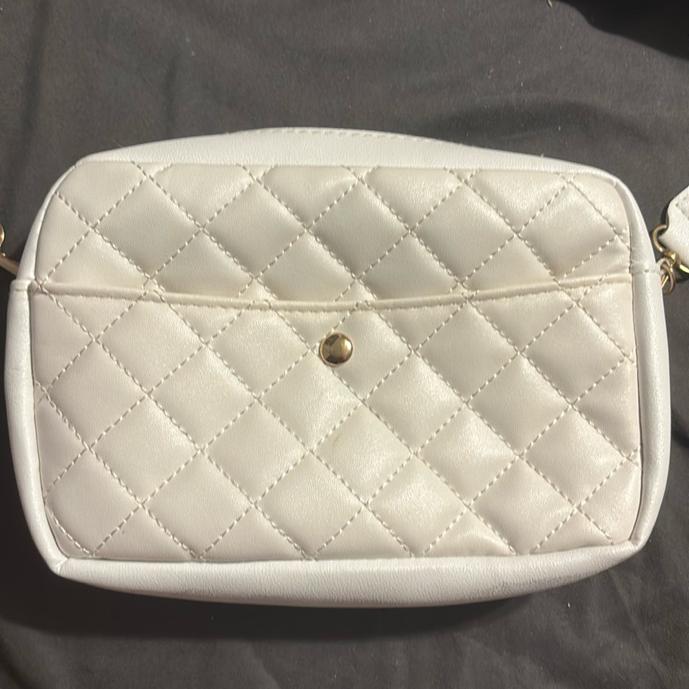 White purse